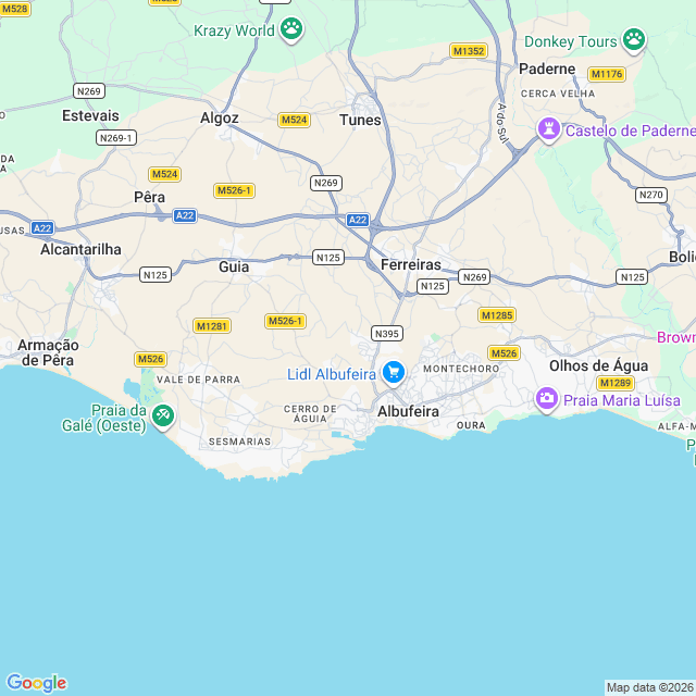 Approximate location