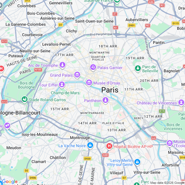 Approximate location