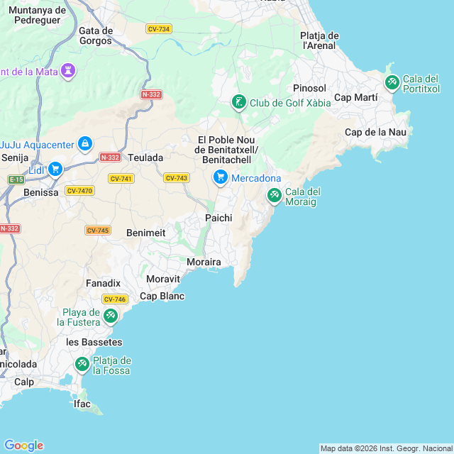 Approximate location
