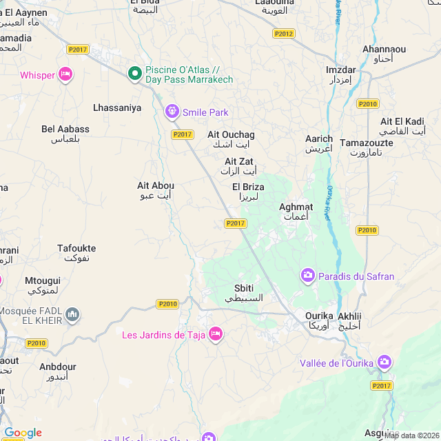 Approximate location