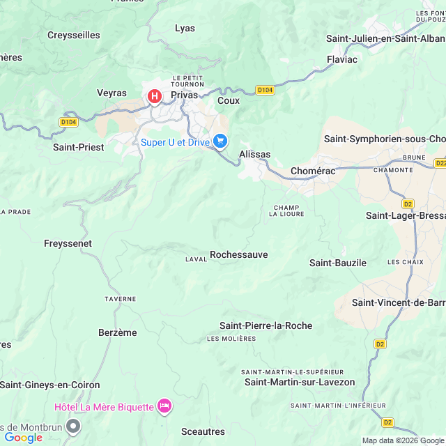 Approximate location