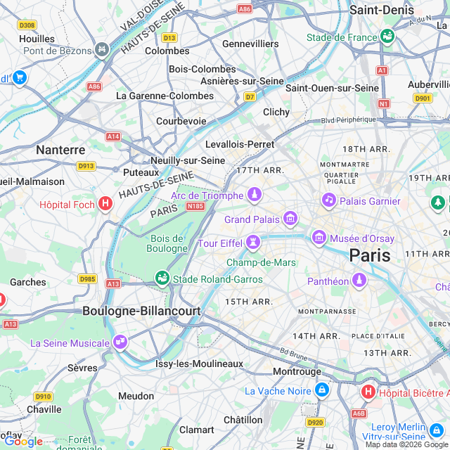 Approximate location