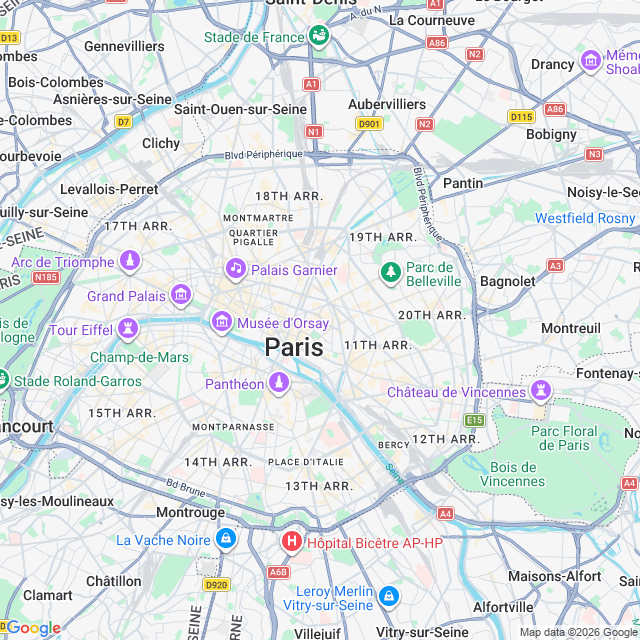 Approximate location
