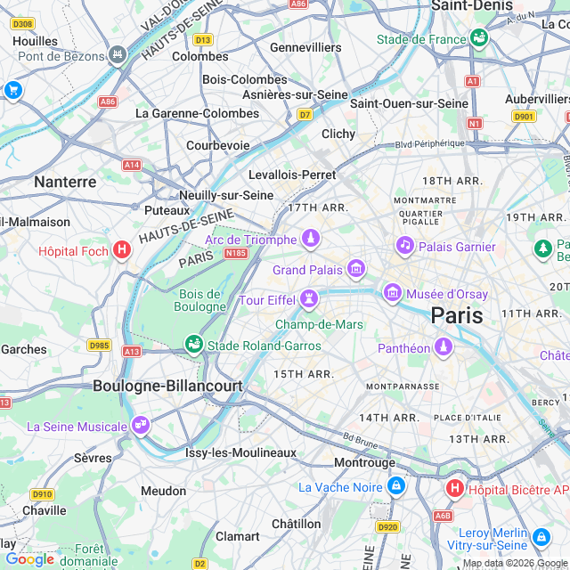 Approximate location