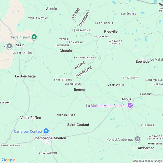 Approximate location