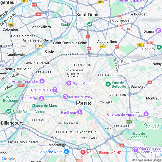 Approximate location