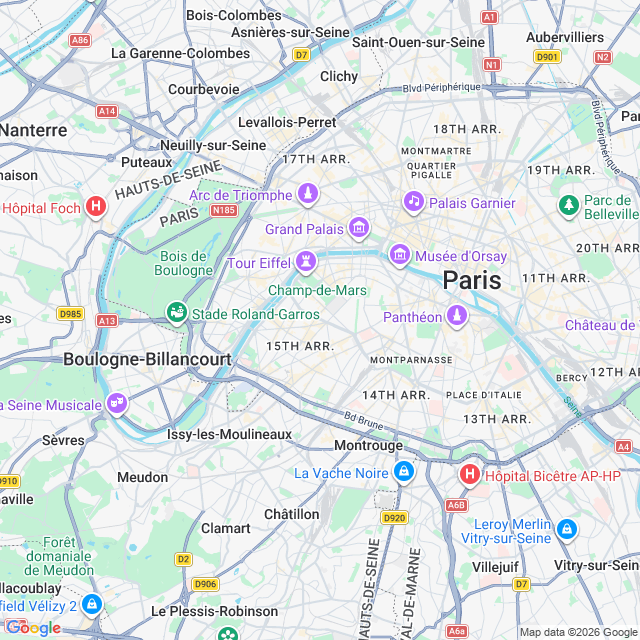 Approximate location