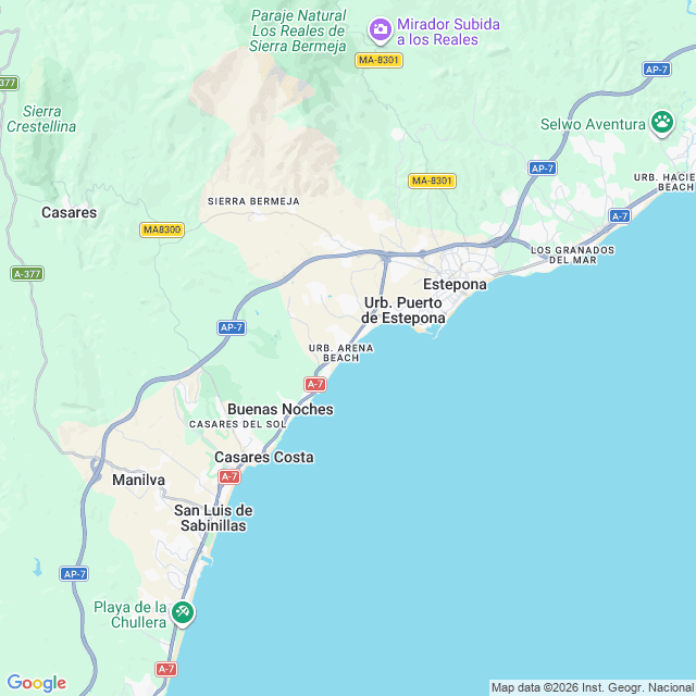 Approximate location