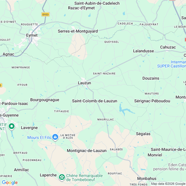 Approximate location