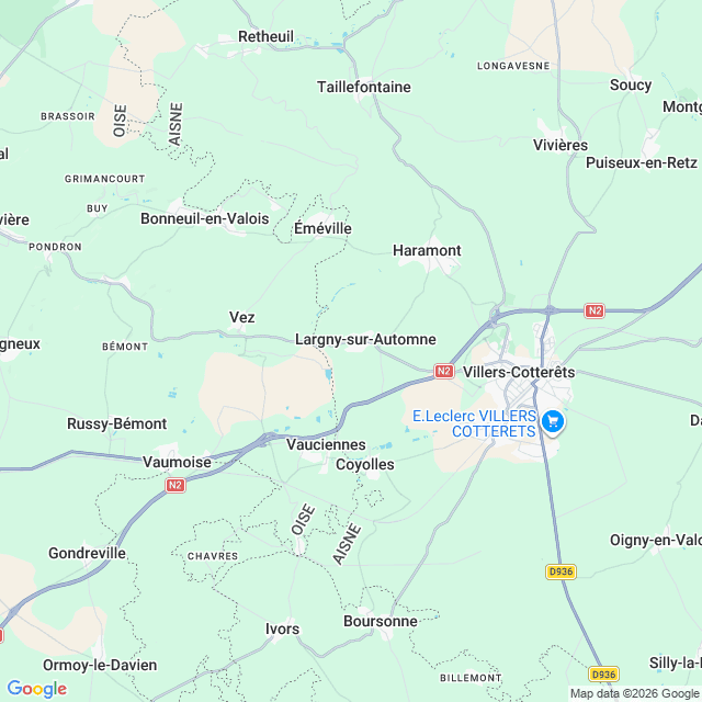 Approximate location