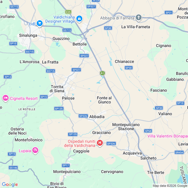 Approximate location