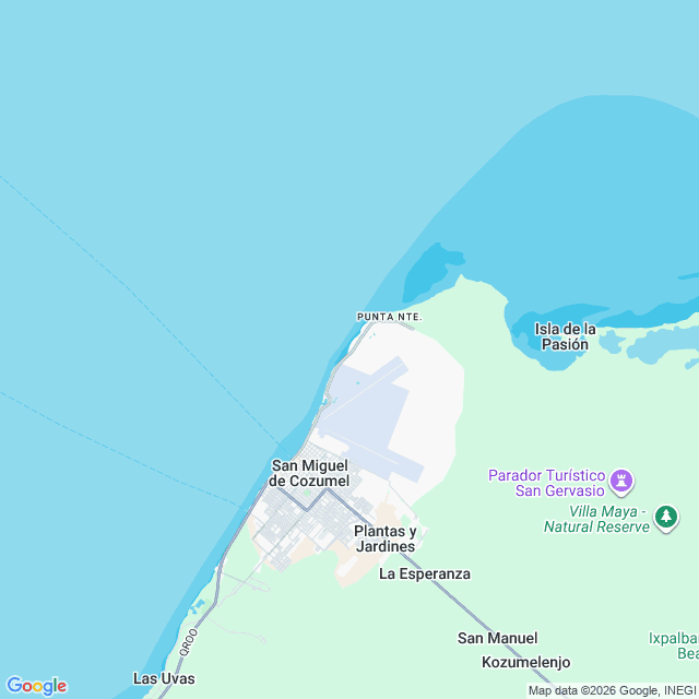 Approximate location