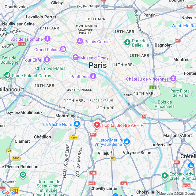 Approximate location