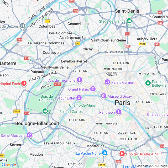 Approximate location