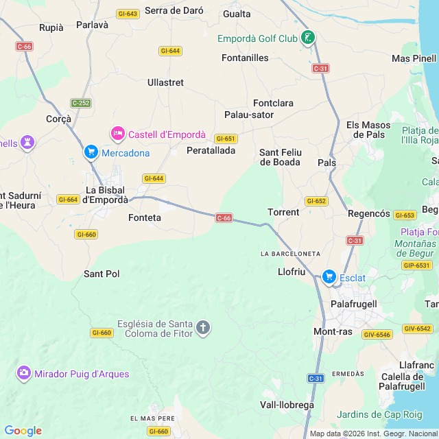 Approximate location