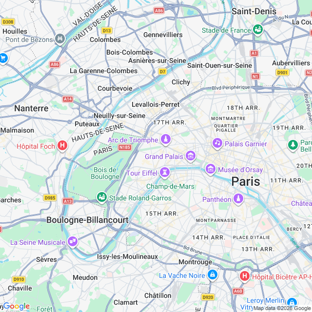 Approximate location