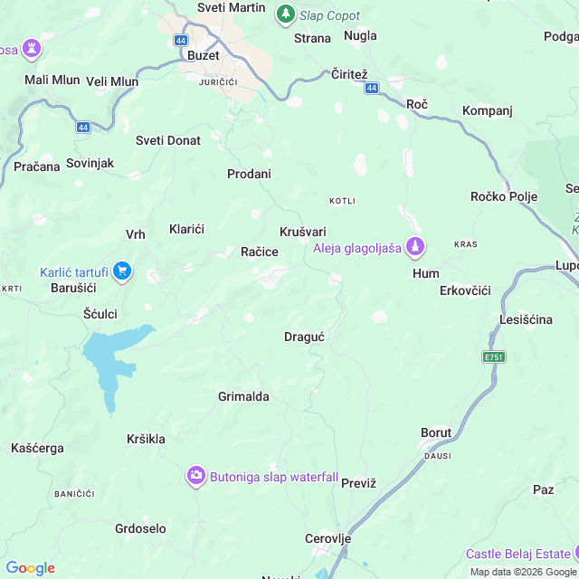 Approximate location