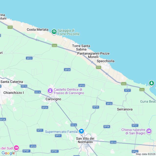 Approximate location