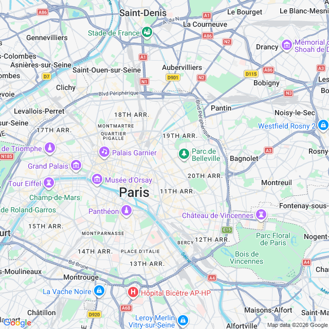 Approximate location