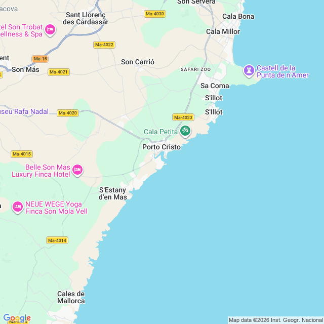 Approximate location
