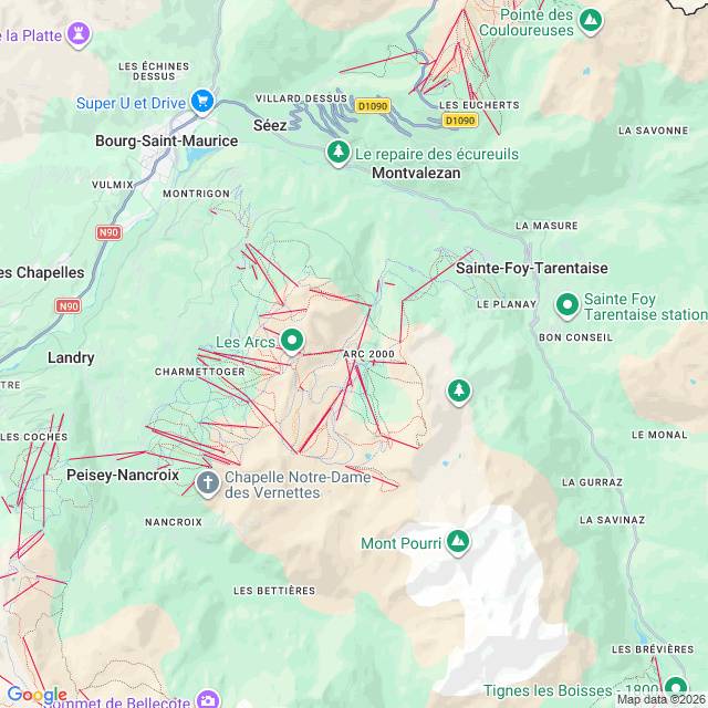 Approximate location