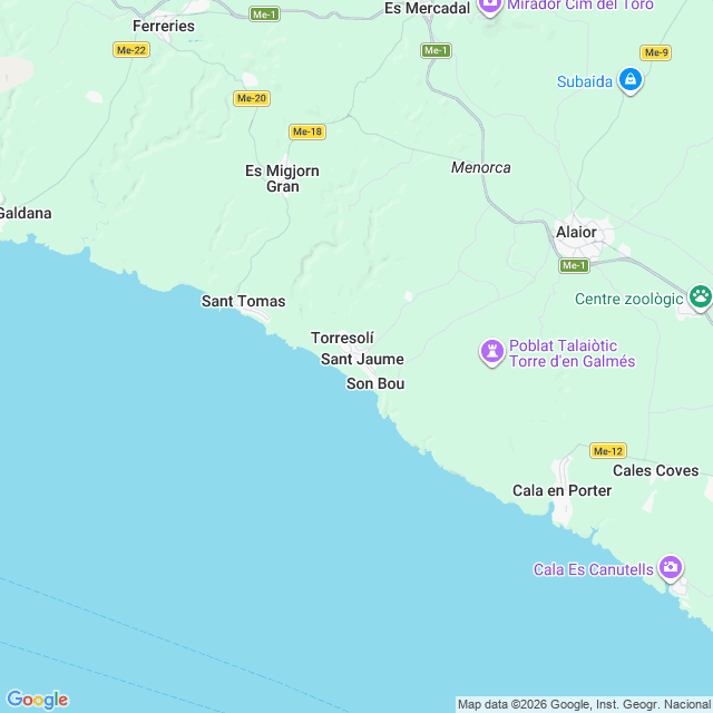 Approximate location