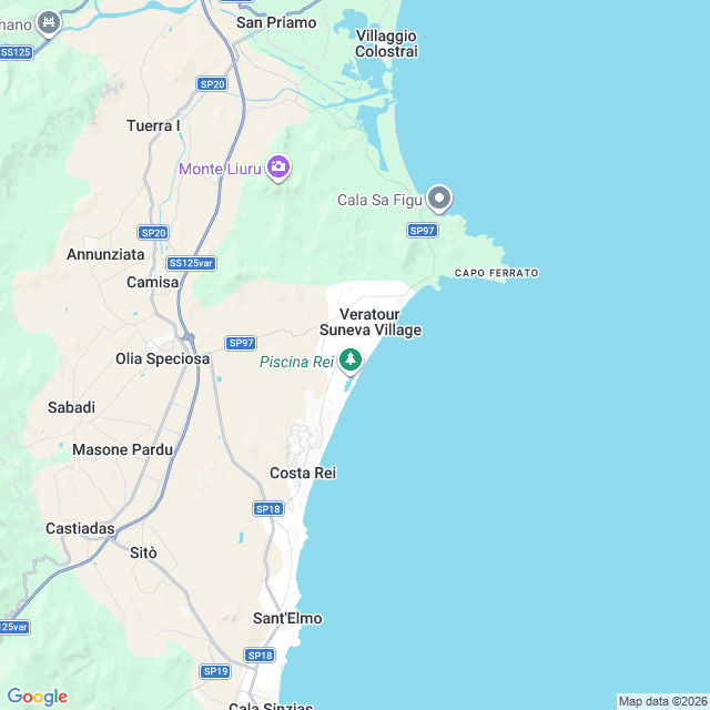 Approximate location
