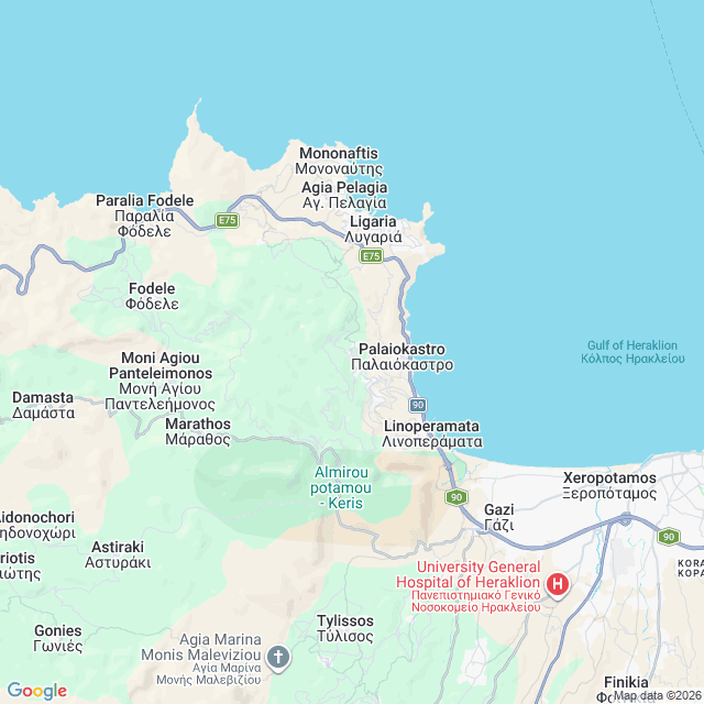 Approximate location