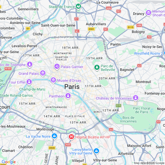 Approximate location