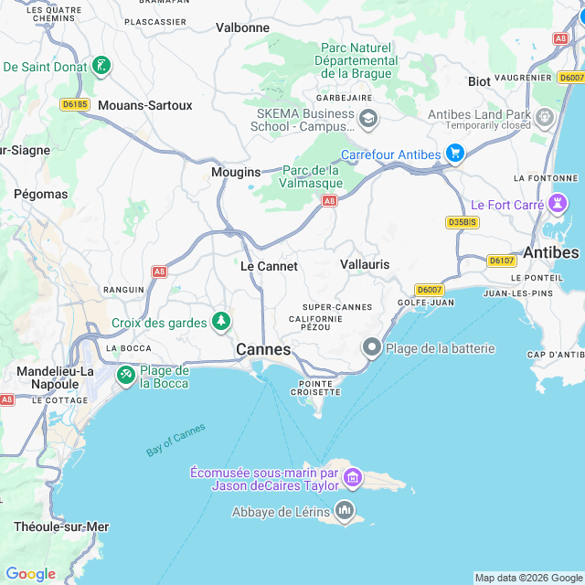 Approximate location