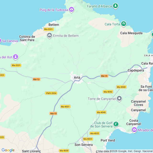 Approximate location
