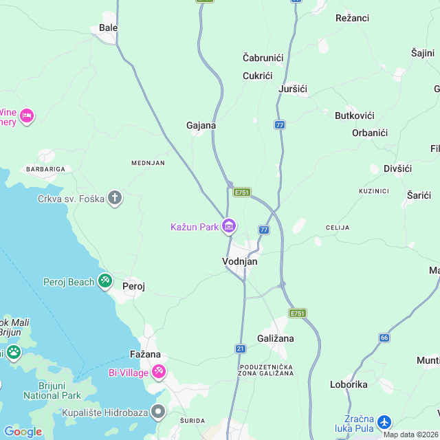Approximate location