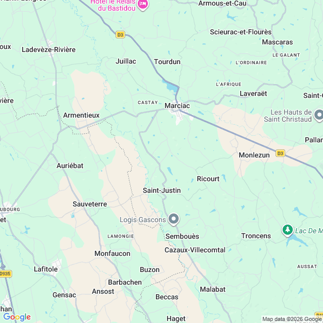 Approximate location