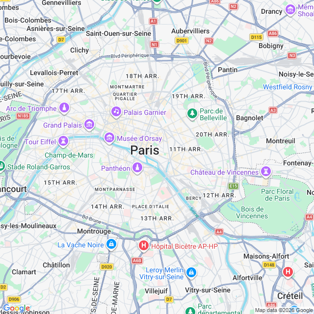 Approximate location