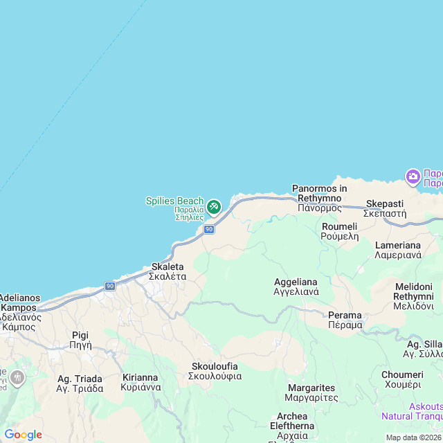 Approximate location