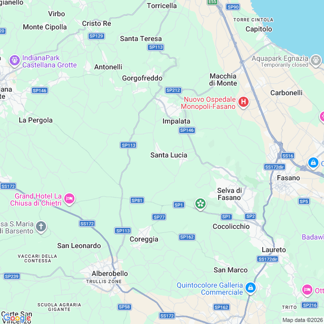 Approximate location