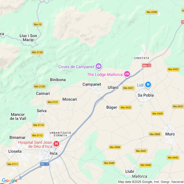 Approximate location