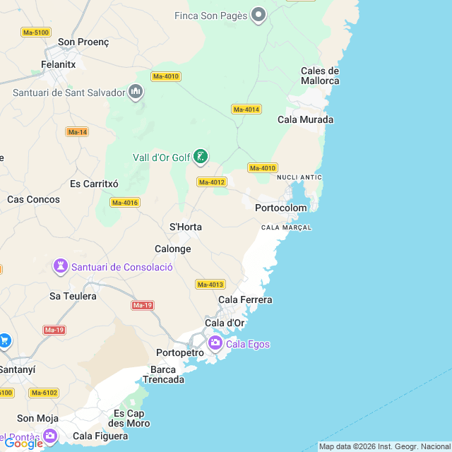 Approximate location