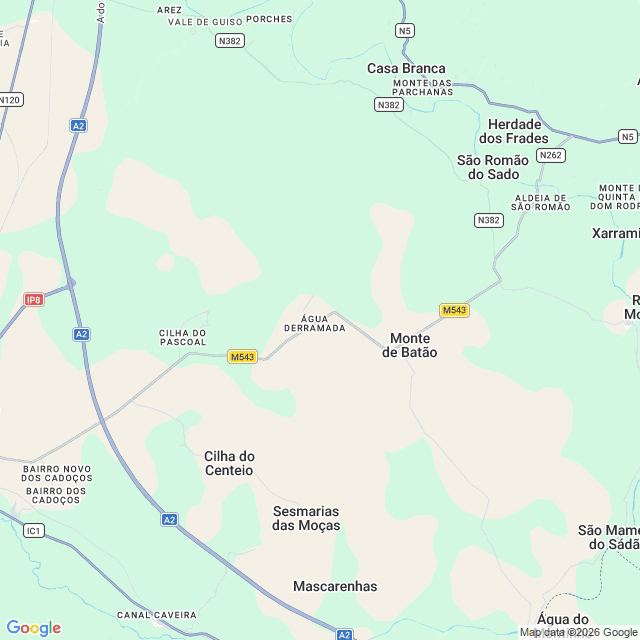 Approximate location