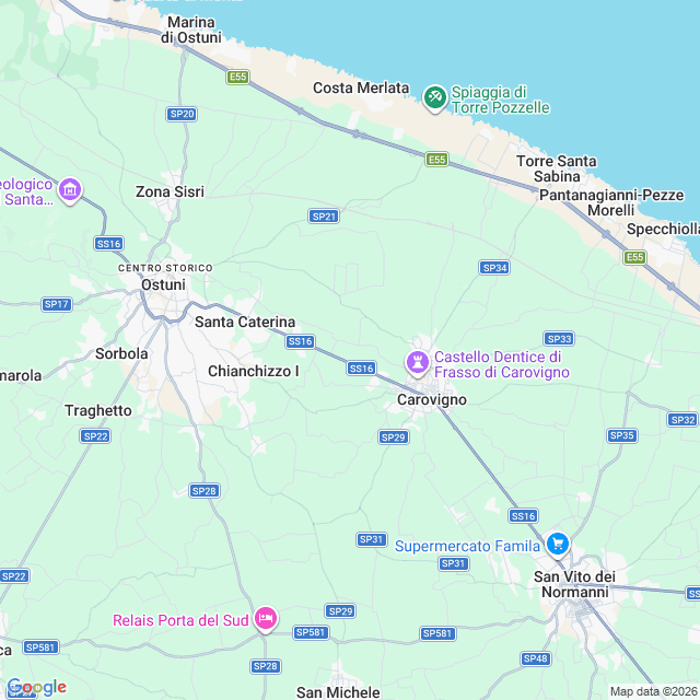 Approximate location