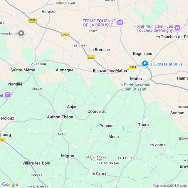 Approximate location
