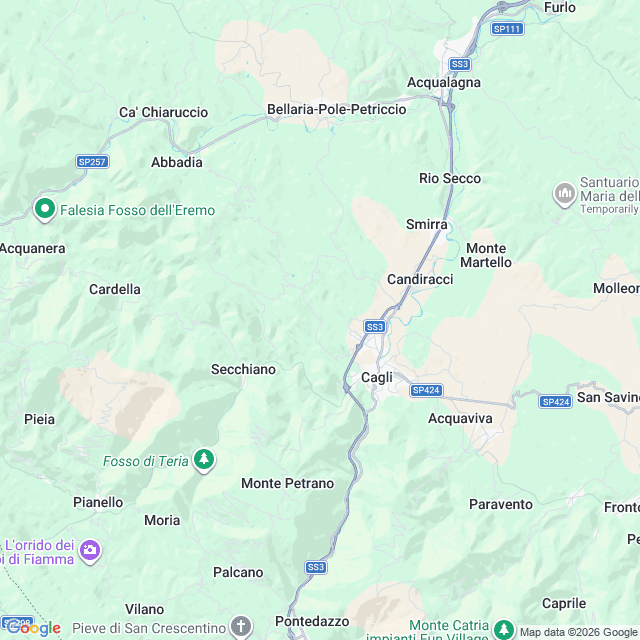 Approximate location