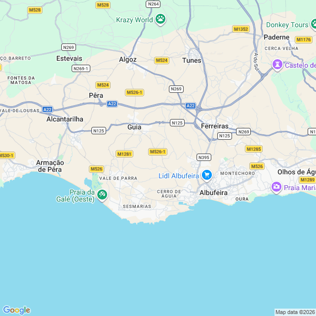 Approximate location