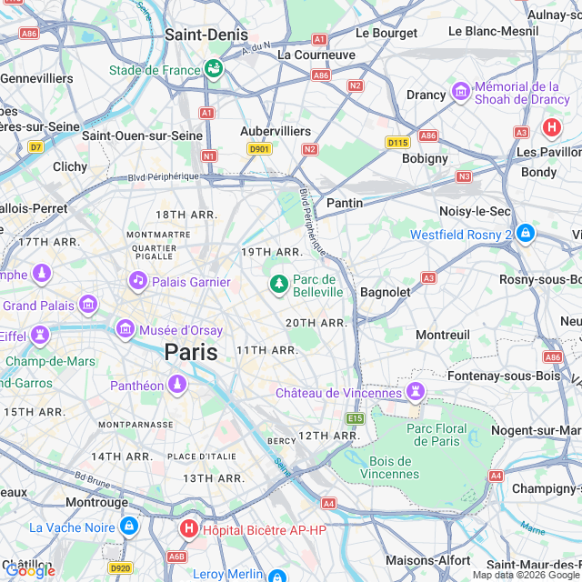 Approximate location
