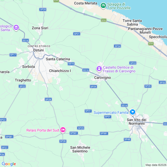 Approximate location