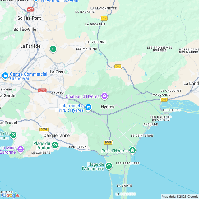 Approximate location