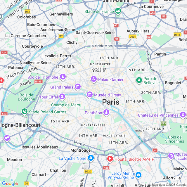 Approximate location