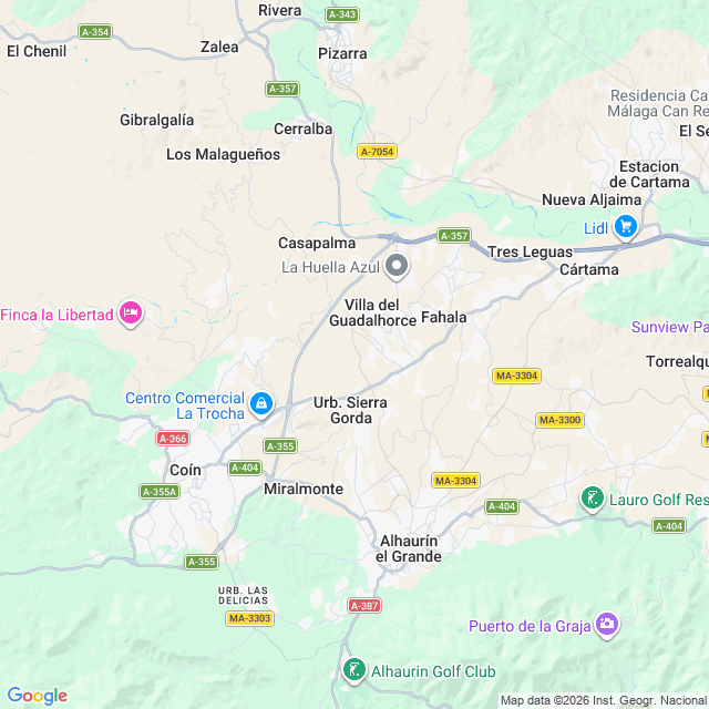 Approximate location