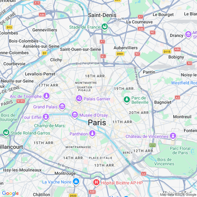 Approximate location