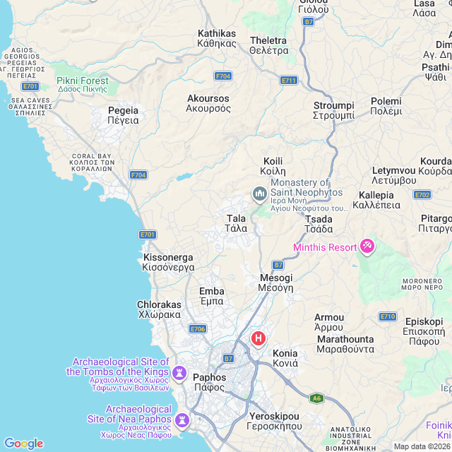 Approximate location